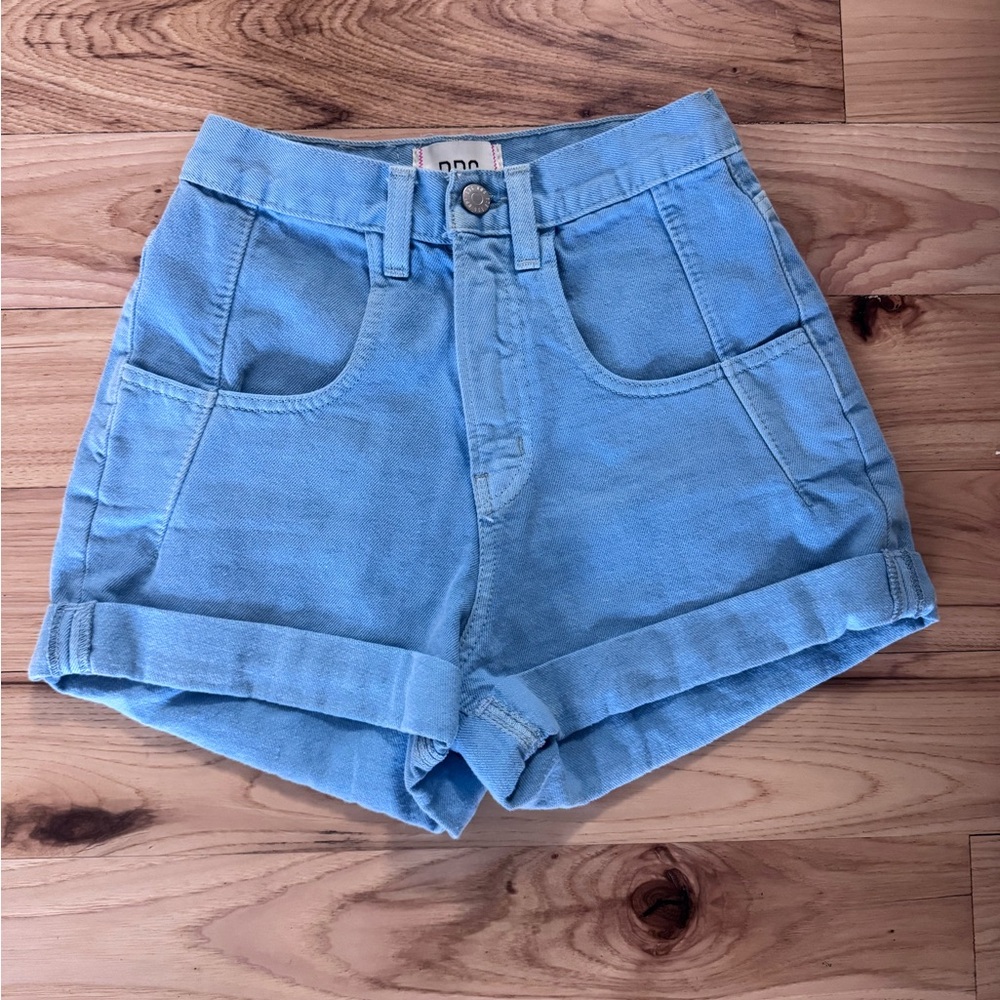 BDG Light Blue Denim Shorts